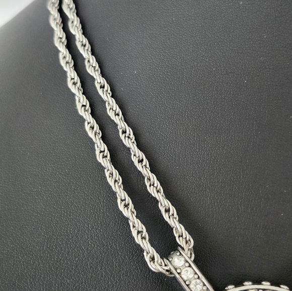 Paparazzi Razzle Dazzle Rhinestone Necklace Choker Length Lead-Free Nickle-Free - Picture 7 of 8